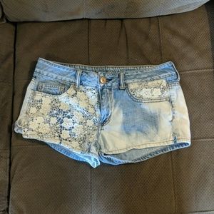 American Eagle Jean Short Shorts